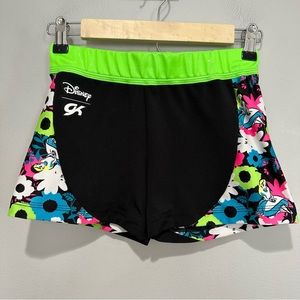 Disney GK Gymnastics Alice In Wonderland Shorts Size AM